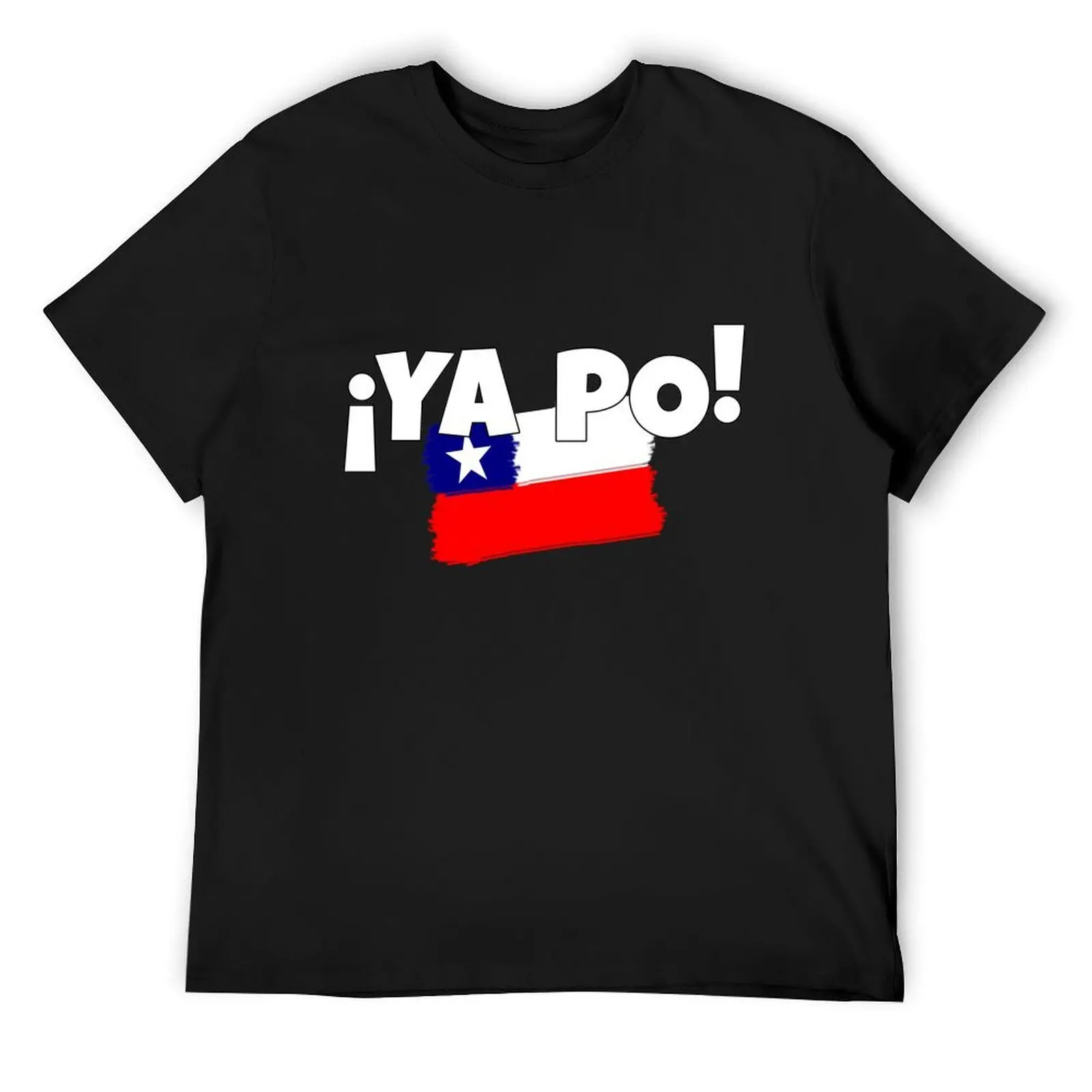 

Ya Po Artistic Design For Born In Chile T-Shirt vintage T-shirts oversize Short sleeve tee man clothes mens clothes