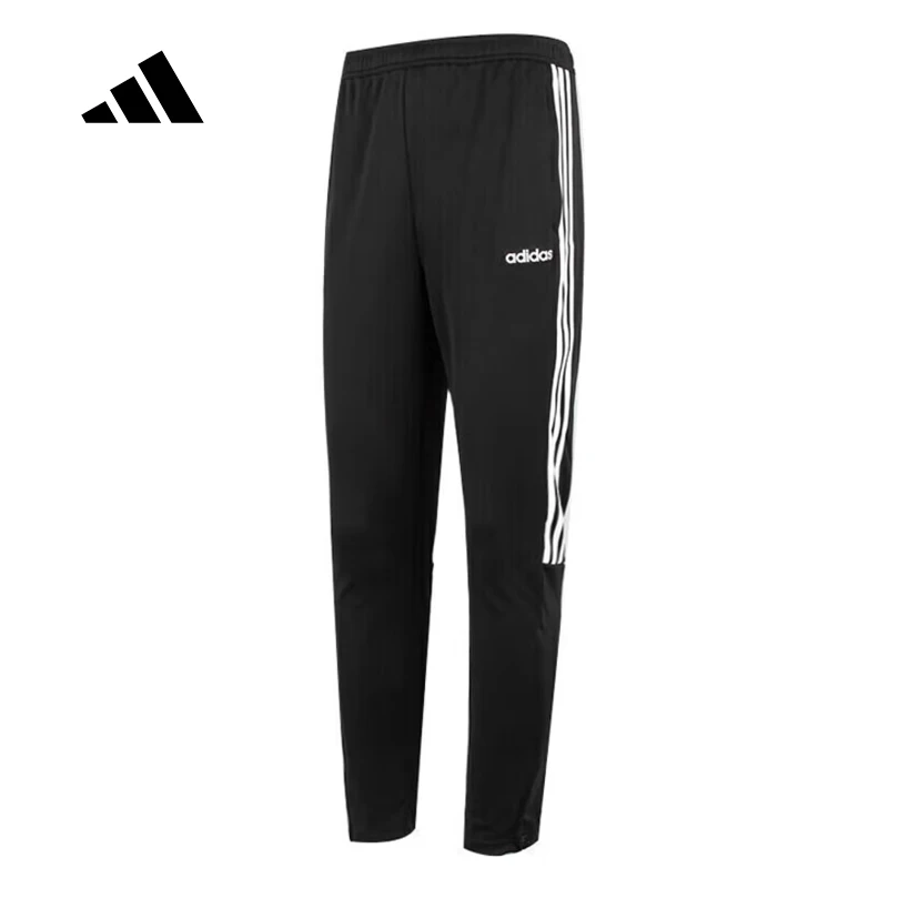 

Мужские трикотажные брюки adidas для бега и тренировок, повседневные дышащие длинные брюки DY3133