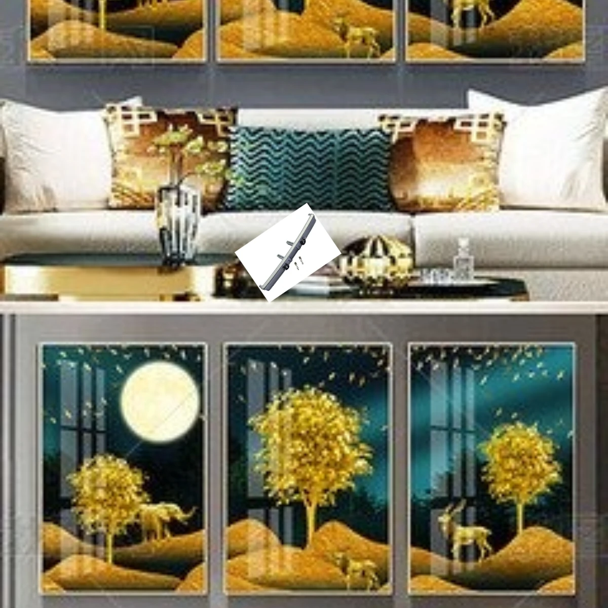 

GPM TRX4 Ford Bronco Trail Crawler Aluminum Front Bumper Mount with D-Rings for Off-Road Vehicle Modification