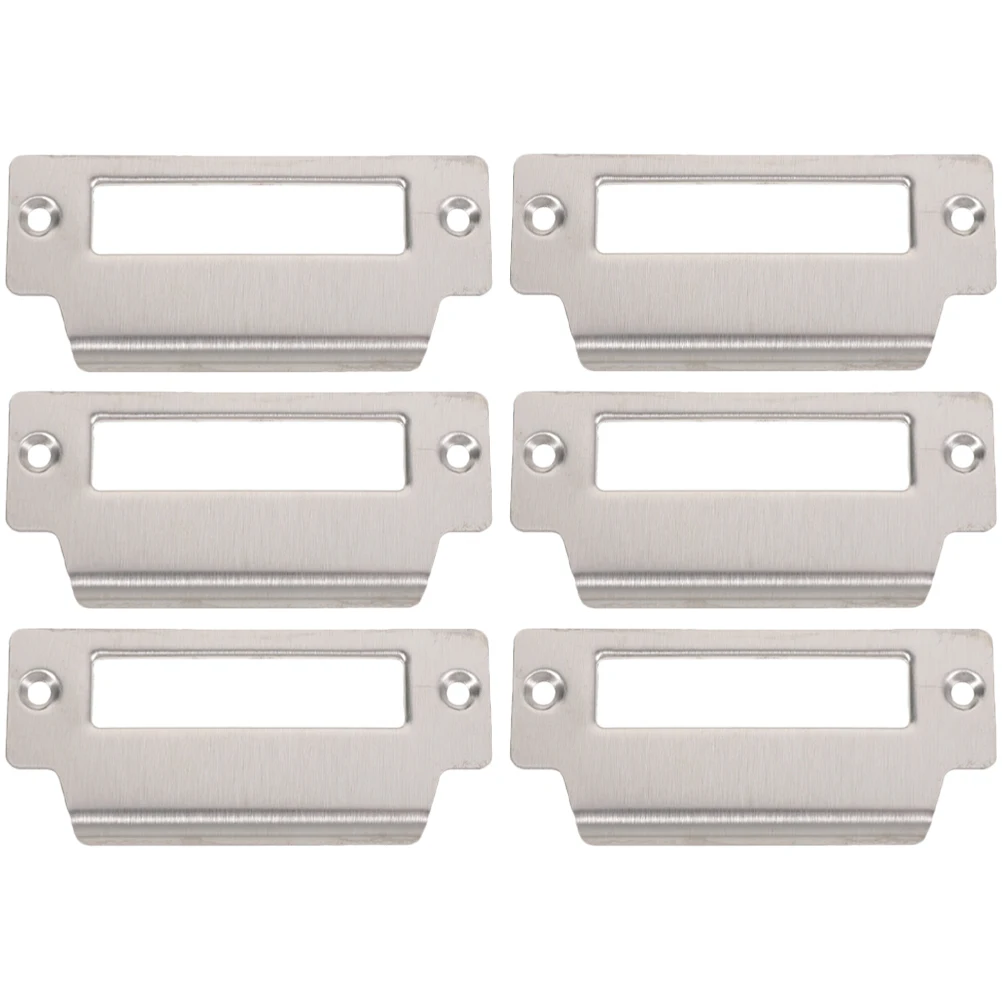 

6 шт., направляющий замок, атласная серебряная усиленная ударная пластина для засов, крышка засов, универсальная подходит с крышками