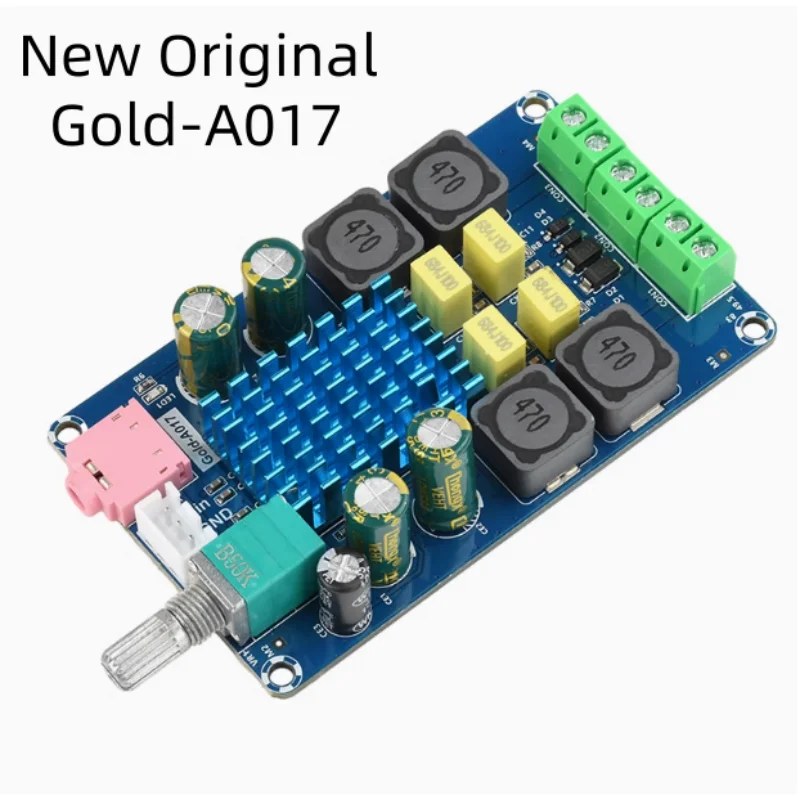 

Новый оригинальный двухканальный цифровой усилитель Gold-A017, плата 50 Вт * 2, аудио PA усилитель, высокая мощность, выход TPA3116D2, домашний усилитель