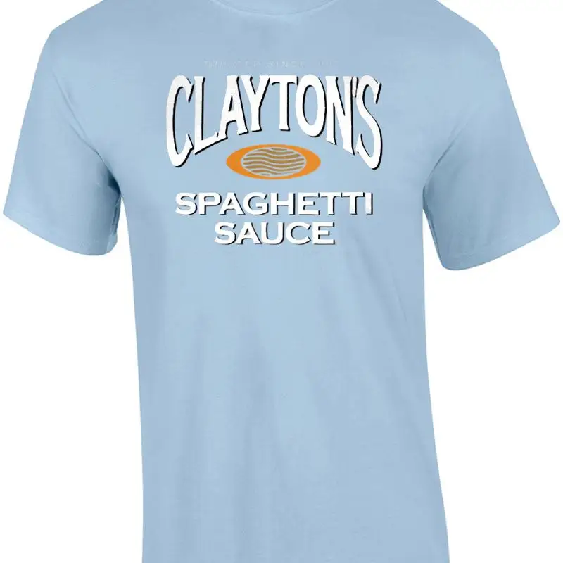 Camiseta de la salsa espagueti de Clayton Se7en de los años 90