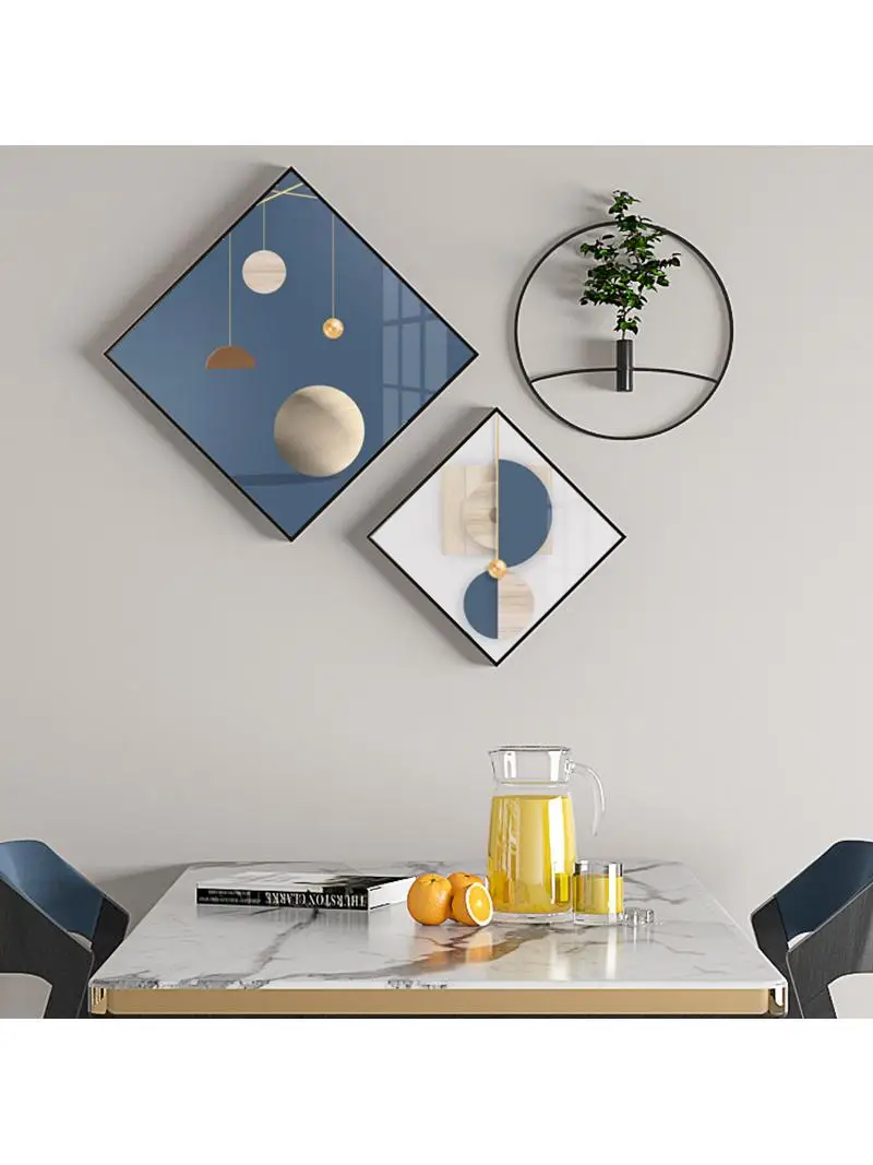 modern-simple-restaurant-decorative-painting-dining-hall-wall-art-living-room-abstract-combination-meal-table-wall-painting