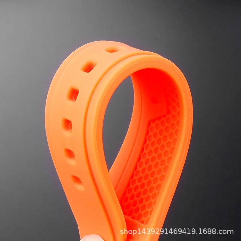 Silicone Rubber Watchband For TISSOT PRX Watchband T137.407/T137.410 Series Super player Men Wrist strap 26x12mm Convex End