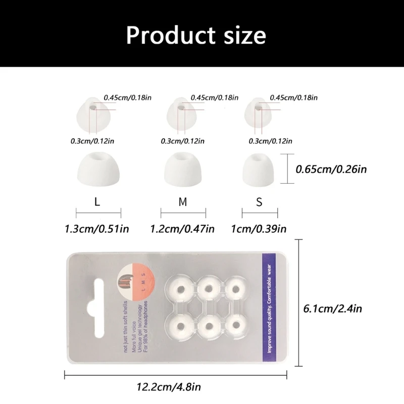 6 قطعة نصائح الأذن سيليكون لـ Realme Air Buds 5/6/7 Pro Air7 سماعات الأذن سماعات الأذن سدادات الأذن لـ Realme Buds Air 7