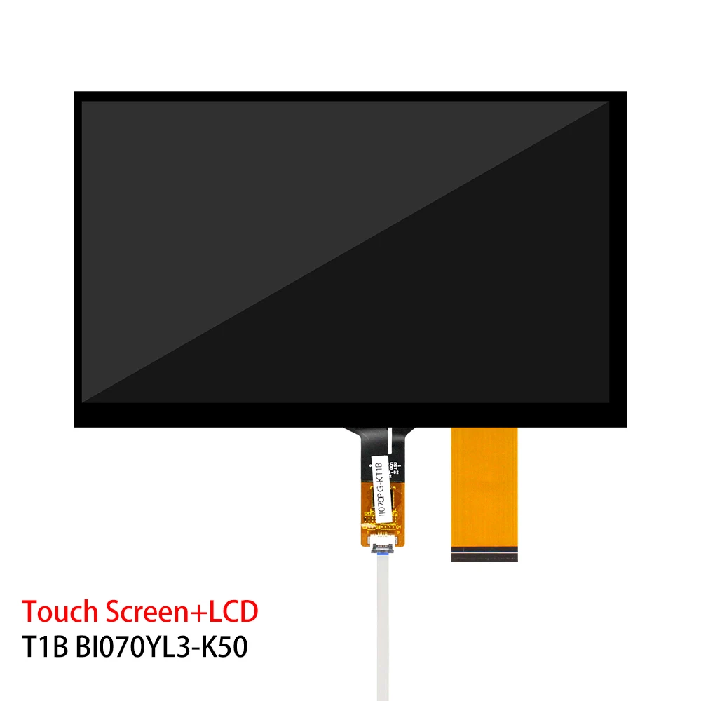 Fabrikanten 7 Inch Capacitief Touchscreen 1024*600 Lcd-Paneel Tft Auto Lcd-Module BI070YL3-K50 Voor Automotive