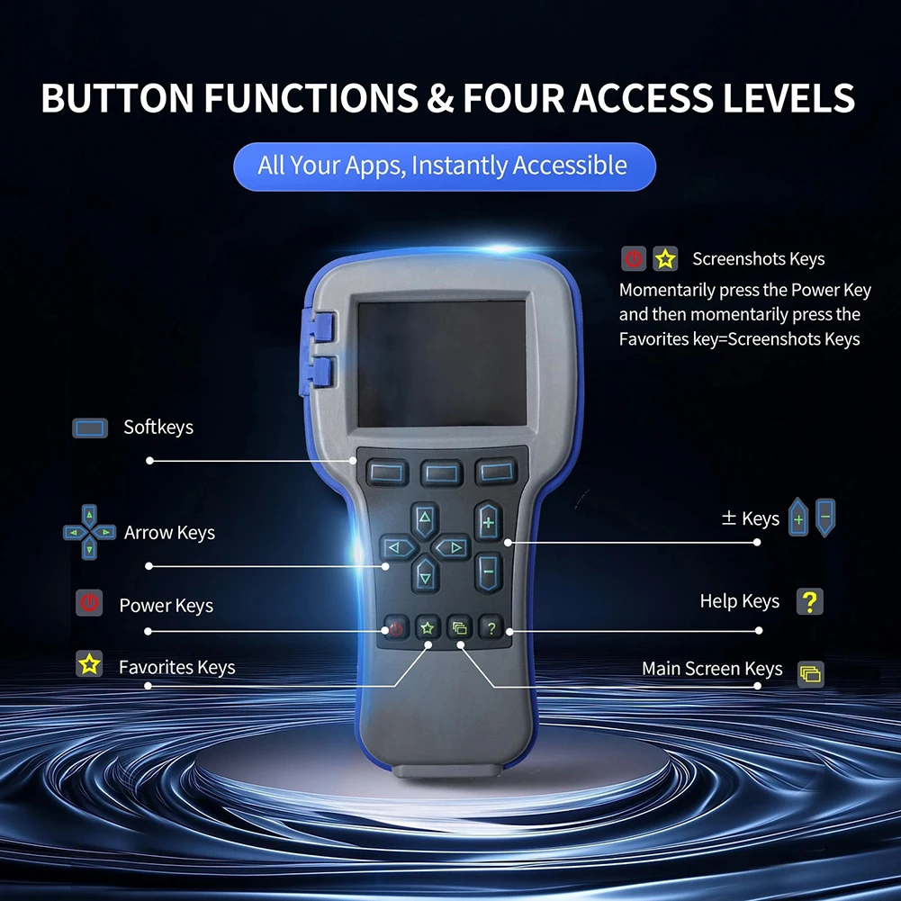 Programmer for Curtis 1313-4331 1313-4401 Handheld Device with 64MB Memory Backlit Screen and Real-Time Operating Status View