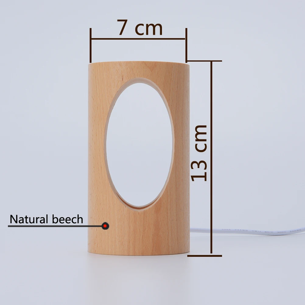 

night lamp wood table light USB night light wooden night lamp wood carving LED light