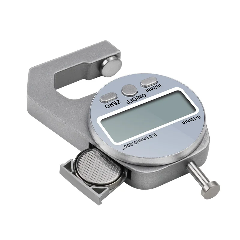 1Set Electronic Digital Thickness Gauge Meter Mini 0.01MM 0-10 MM Tester Micrometer  Measure Tool