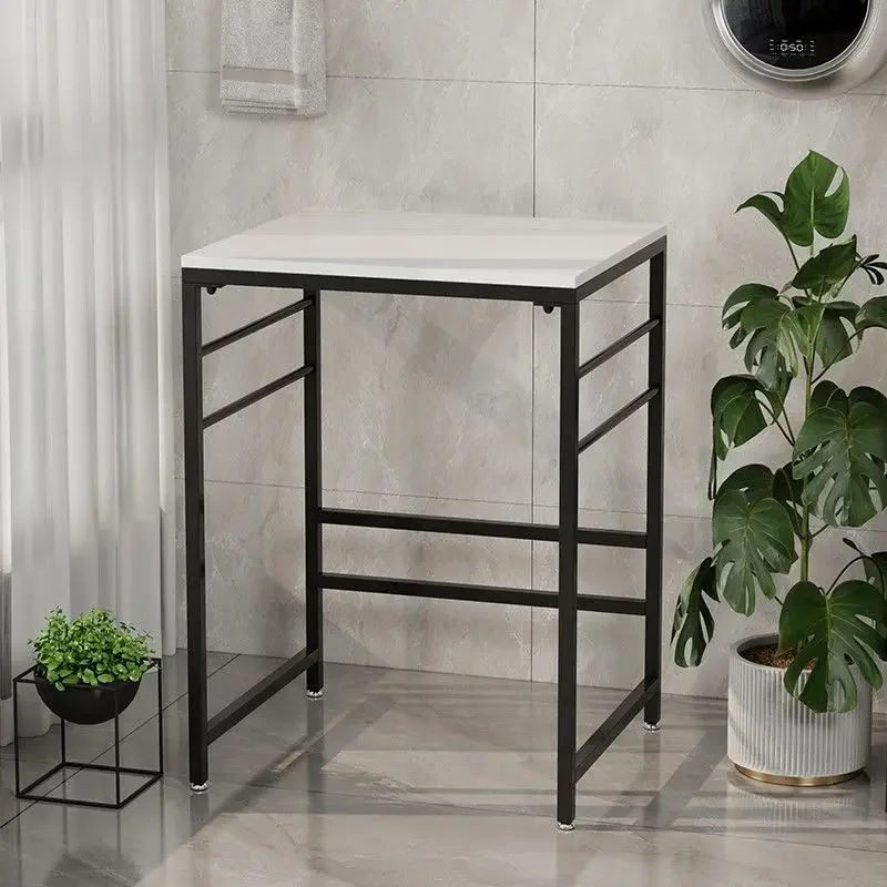 New non-punching wall bathroom washing machine rack