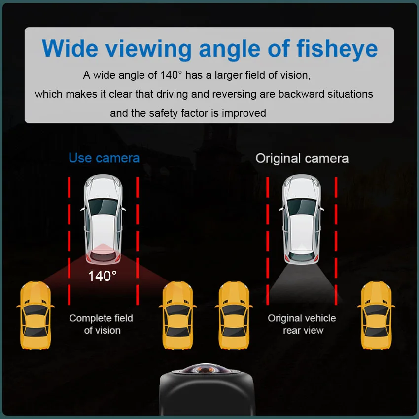 140° HD 1080P Car Rear View Camera For Land Rover Discovery 3 4 2005~2010 2011 2012 2013 2014 2015 2016 Night Vision Reverse