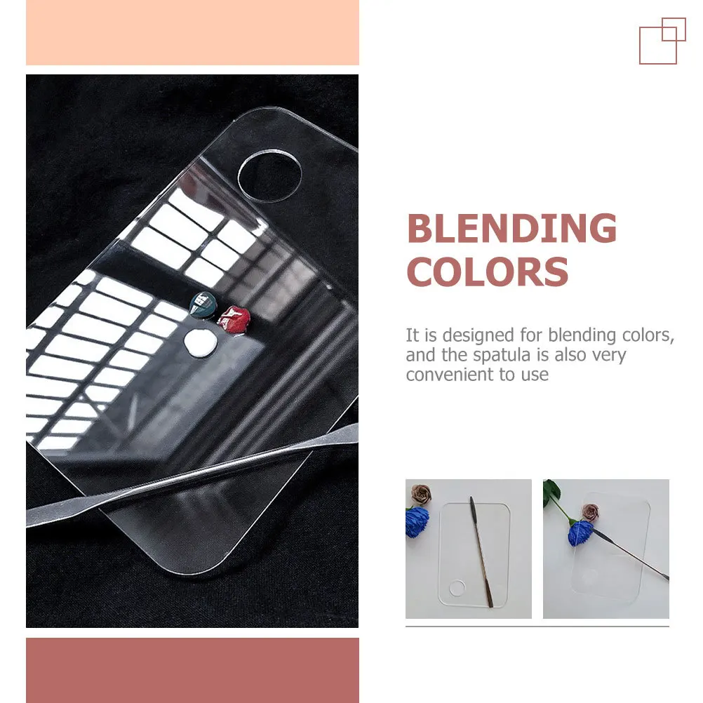 3 set di miscelazione di colori per unghie per trucco, set di spatole, accessori per manicure durevoli, set di strumenti per colorare le unghie