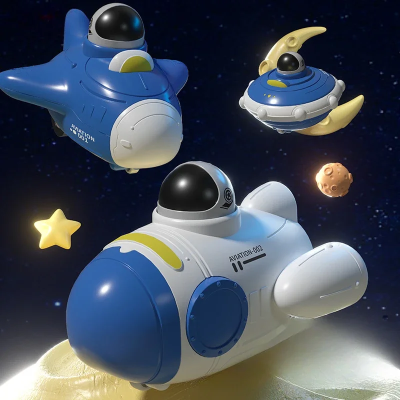 Puzzle Acusto Optic Space Toys pour enfants, modèle spatial, navette de l'armée de l'air, station spatiale, fusée, série d'aviation, cadeau de Noël