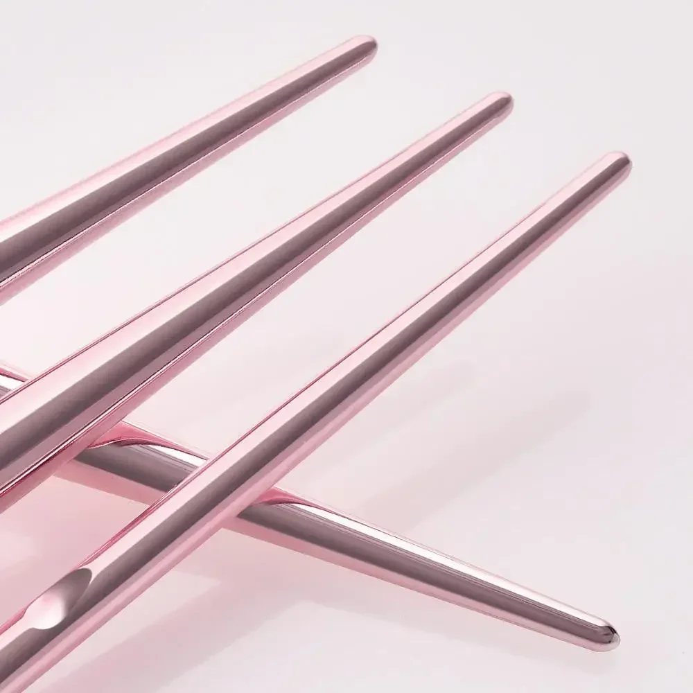 10 pçs pro pincéis de maquiagem conjunto com pincéis saco fundação sobrancelha sombra pincel de maquiagem moda beleza compõem ferramentas cosméticas