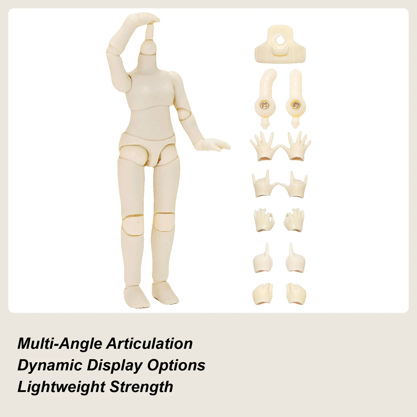 

Joint Doll Multi-Jointed Body Doll Figure Poseable Display Decoration Collection For Students Teens Children Boys Girls Kids
