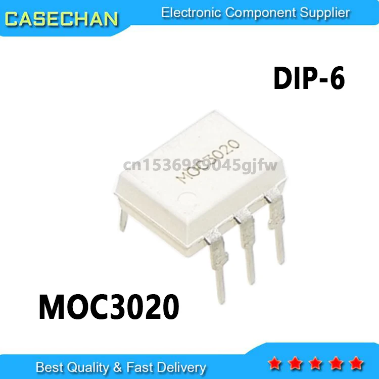 10PCS New and Original DIP-6 MOC3020