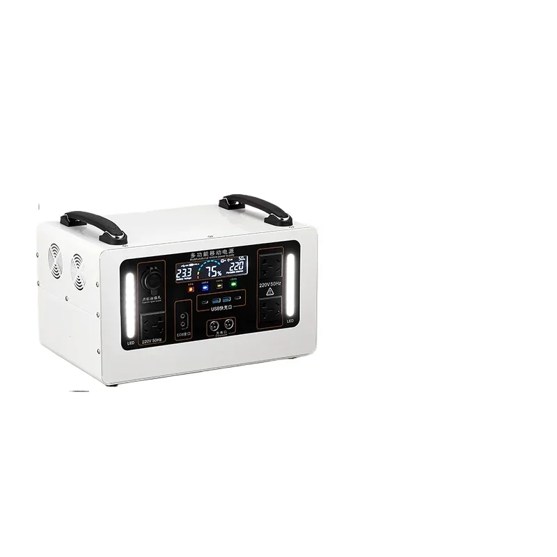 

*220V mobile power supply with socket large capacity portable camping self-driving car emergency energy storage lithium battery