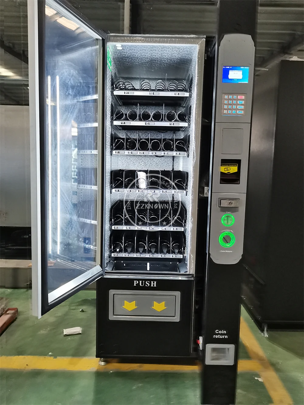 24時間営業の大容量カスタマイズ自動販売機（スナック、ドリン - Food In Snacks のレビューと価格