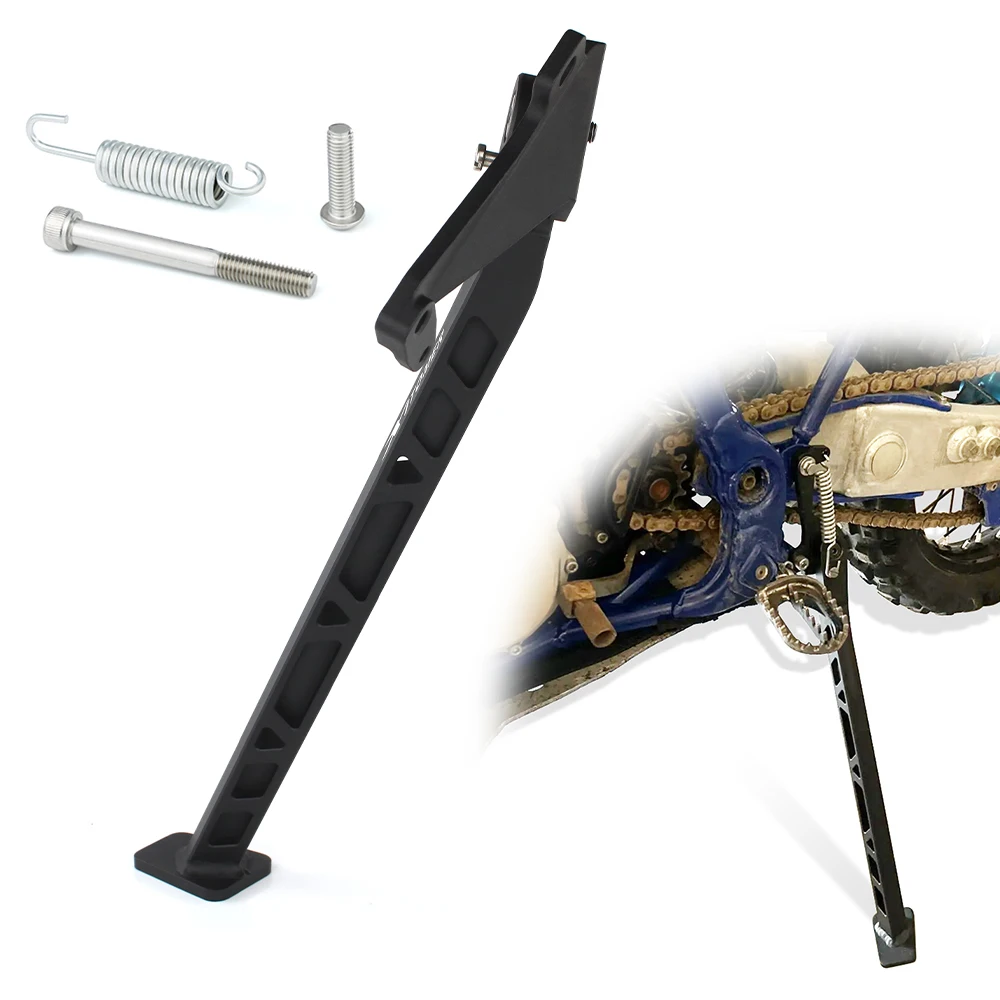 

Motorcycle Kickstand Side Stand Kit Parking Footrest Bracket For YAMAHA WR250F WR426F WR450F YZ125 YZ250 YZ250F YZ400F/426F/450F