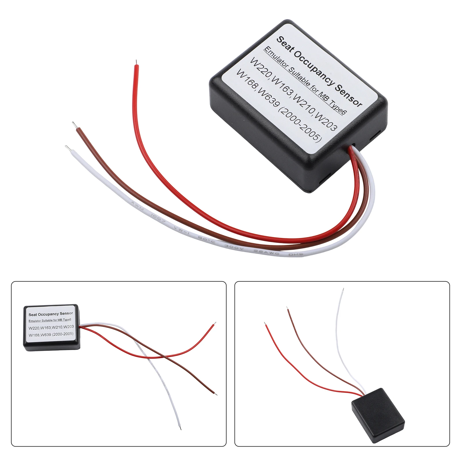 Airbag Deployment Seat Occupancy Sensor Emulator Replacement For Faulty Contacts Easy To Install Robust ABS Material