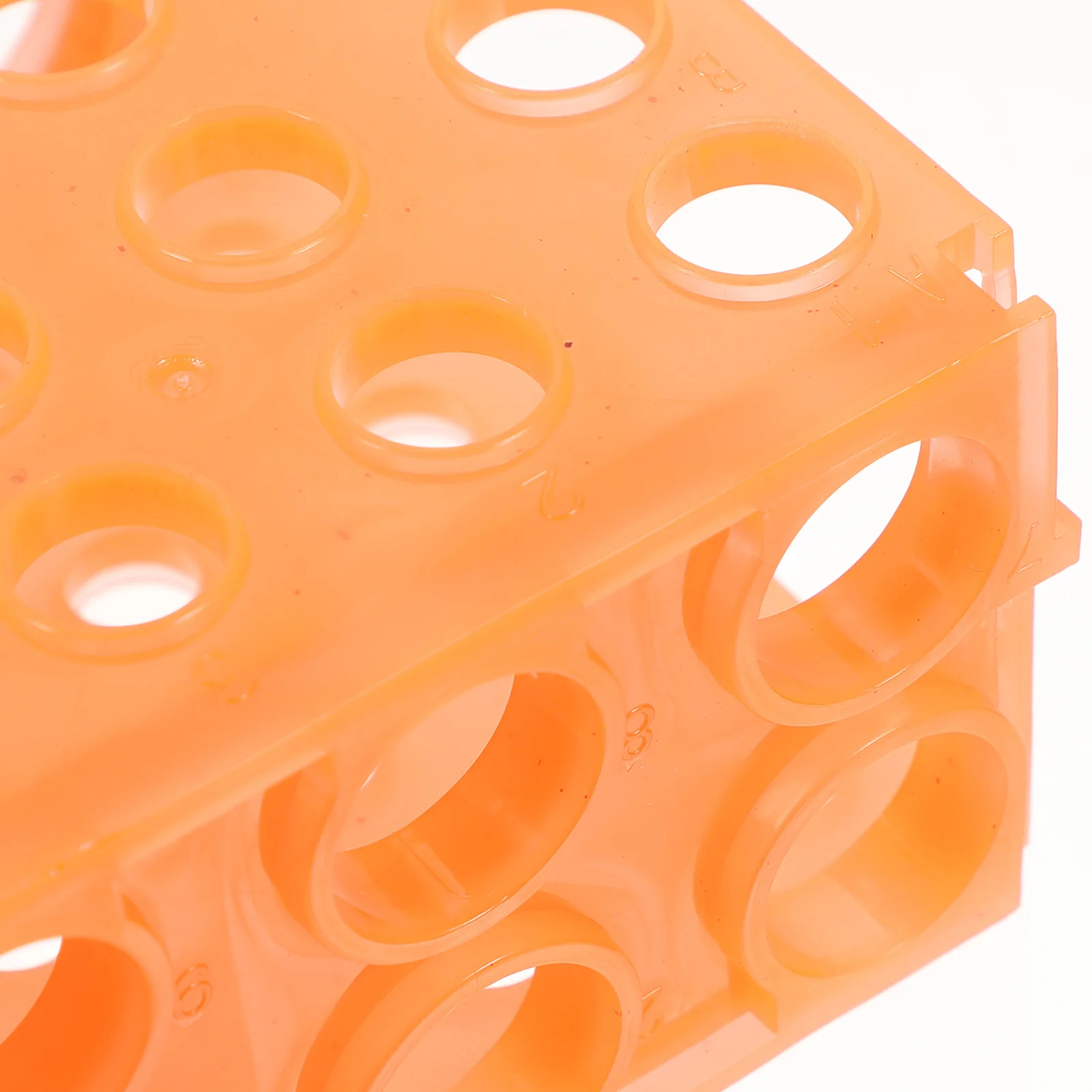 

2pcs Rack Plastic Microcentrifuge Tube Holder For Storage In Freezer Lightweight High Temperature Resistance Tube