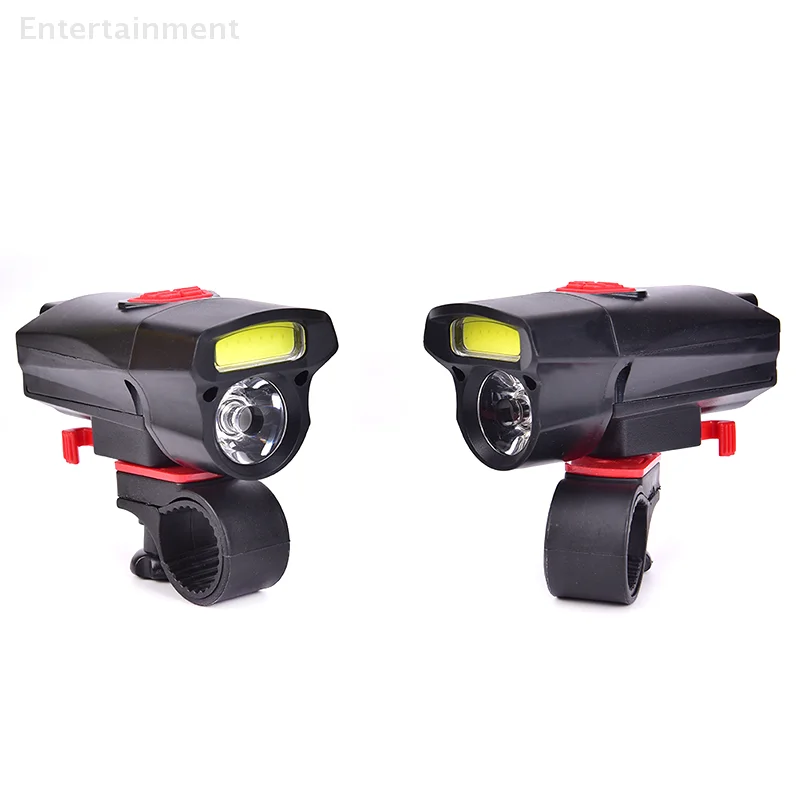 Battery Bike Front Head ight Cycling Bicycle LED Lamp Flashlight headlights mountain bike headlights independent dual lights