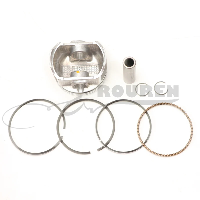 Motorcycle 65.5mm Piston 15mm Pin Ring Set Fit for Zongshen Loncin 250cc CB250 Engine ATV Quad Bike HH-115 Dirt Bike Accessories