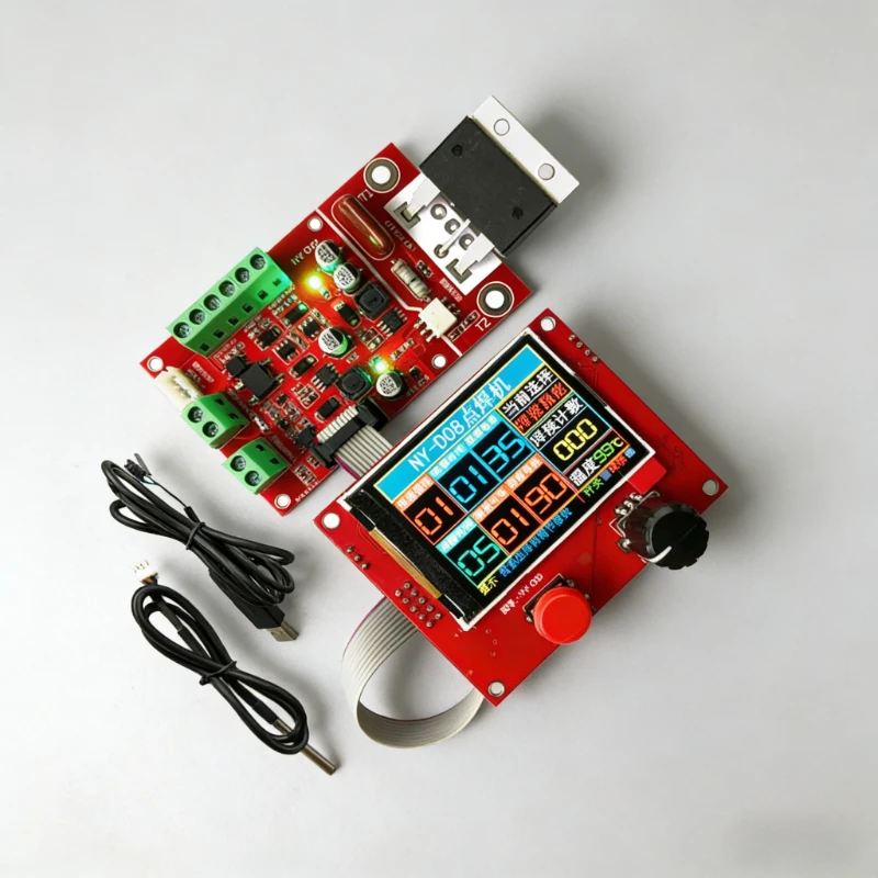 NY-D08 Spot Welder Controller Pneumatic Color LCD Display Multi-point Personalization