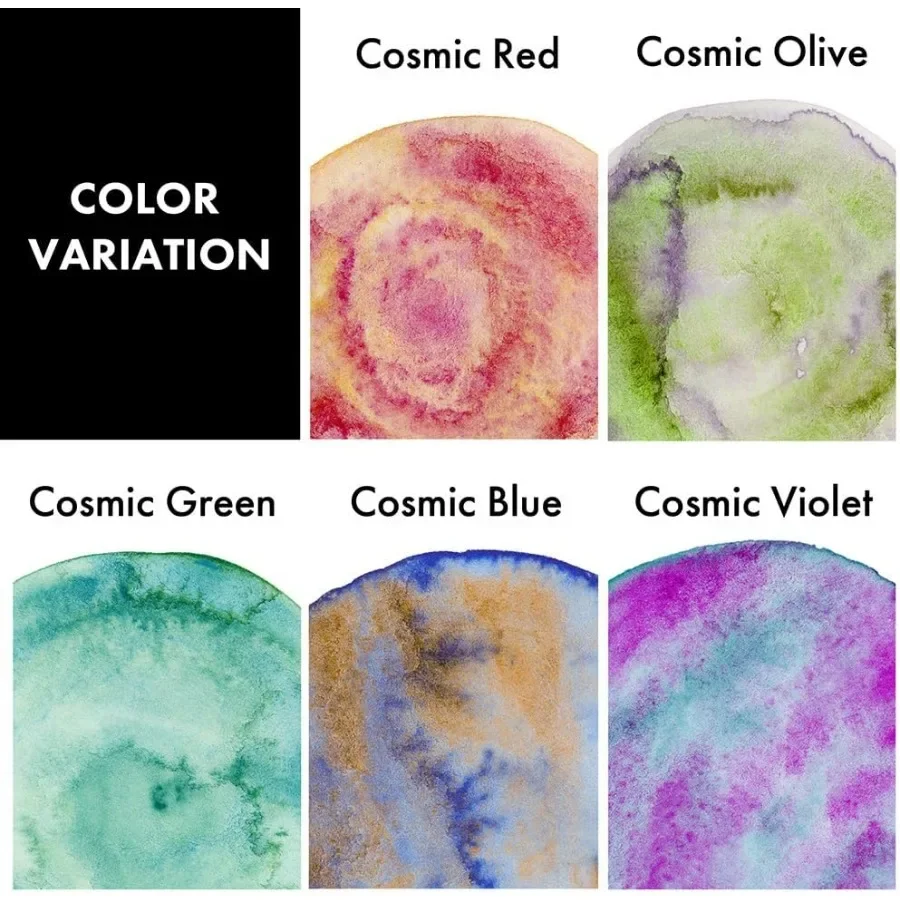 ชุดสีน้ำ 5 สี ชุดสีน้ำคุณภาพระดับมืออาชีพสำหรับศิลปินและช่างฝีมือ ได้รับการรับรองจาก APCertified