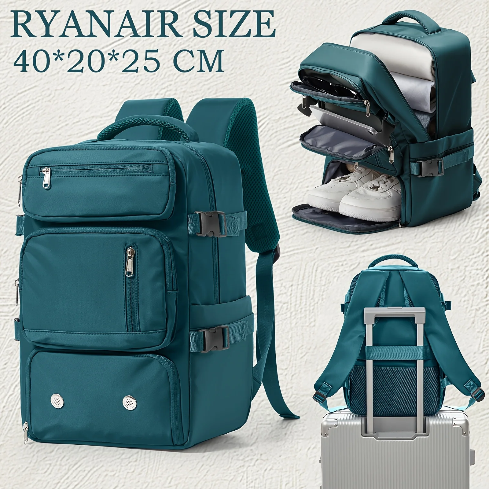 

Сумки Ryanair Cabin 40x20x25, дорожные сумки для кабины, уличный рюкзак для ноутбука, ручная кладь, дорожный рюкзак 40x20x25, школьный рюкзак