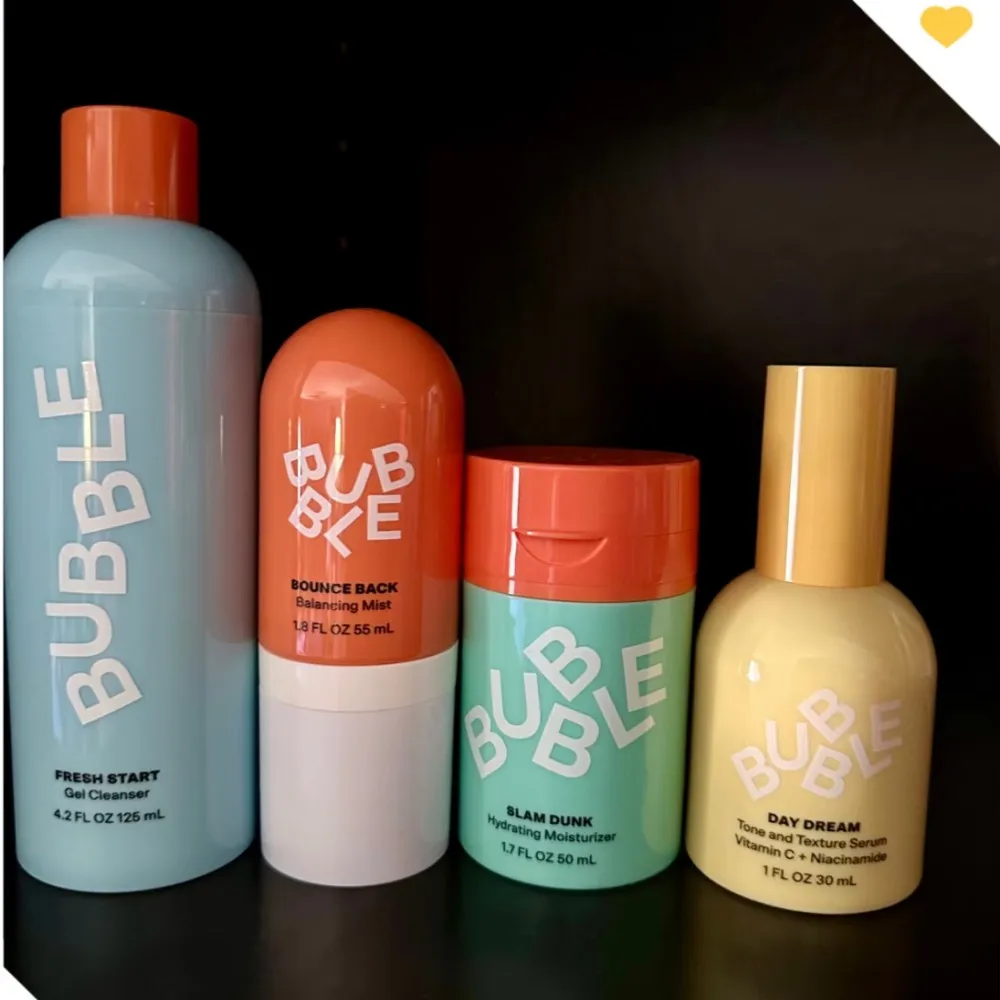 Buble-crema hidratante Facial equilibrante, tóner y crema para ojos, Gel de Aloe Vera, reparación nutritiva para el cuidado de la piel Normal a Seco