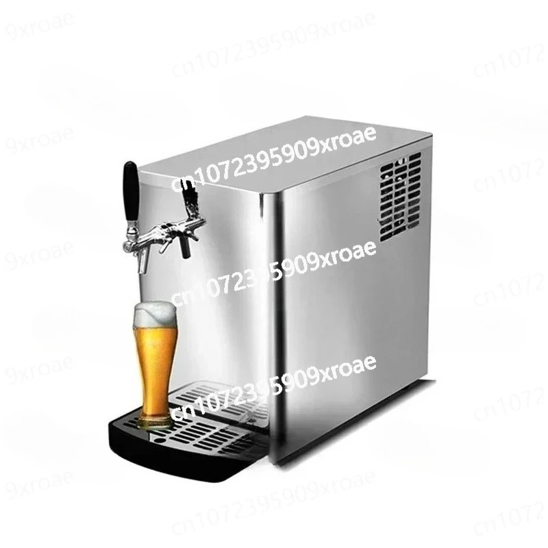 

Beer Wine Veding Machine 1 or 2 Faucet Brewery Bar Sales Machine 220V 30L Draft Beer Machine Small Table-top Beer Cooling System