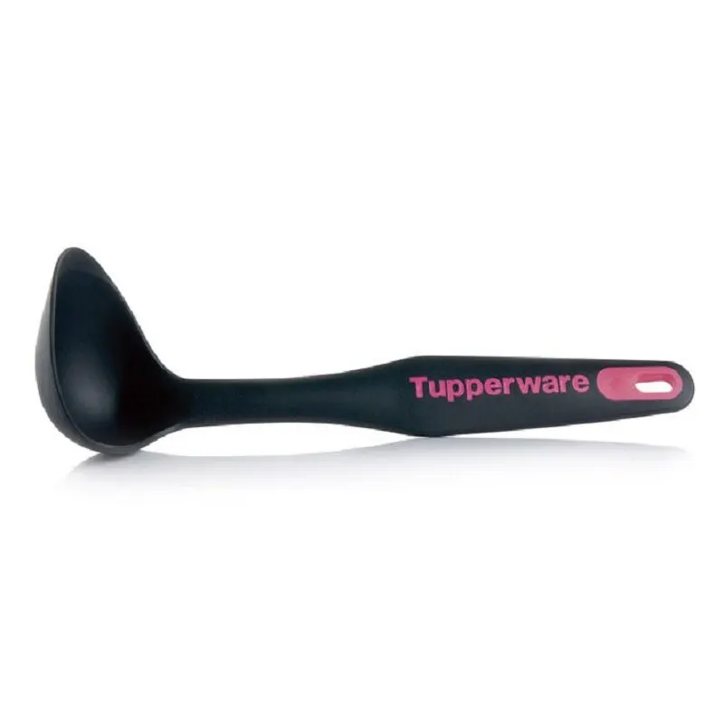 Kitchen Tool Mini Ladle, Tupperware, Small Ladle Always at Hand, Pink-Black,