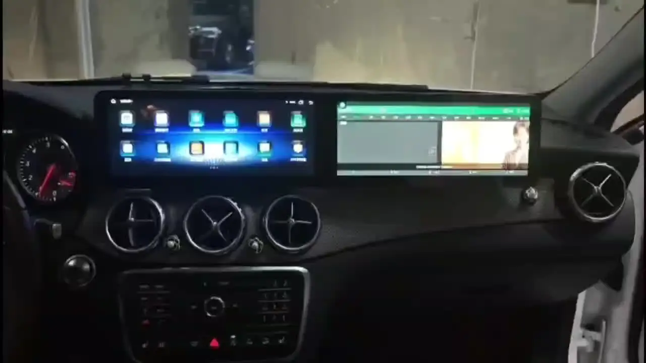 Upgrade Your Mercedes A/Cla/Gla With 12.3 Dual Screen Head Unit 