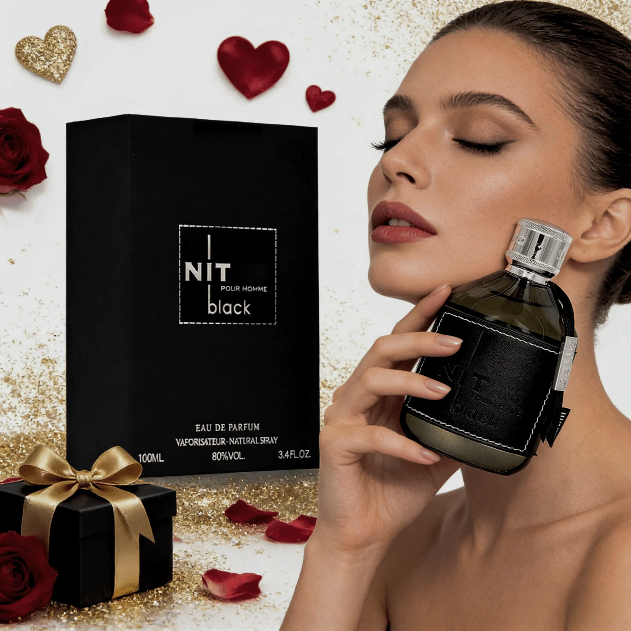 Rich Woody Aromatic Men's Perfume, Long Lasting EDP Spray, Sophisticated Masculine Fragrance for Daily & Date Night