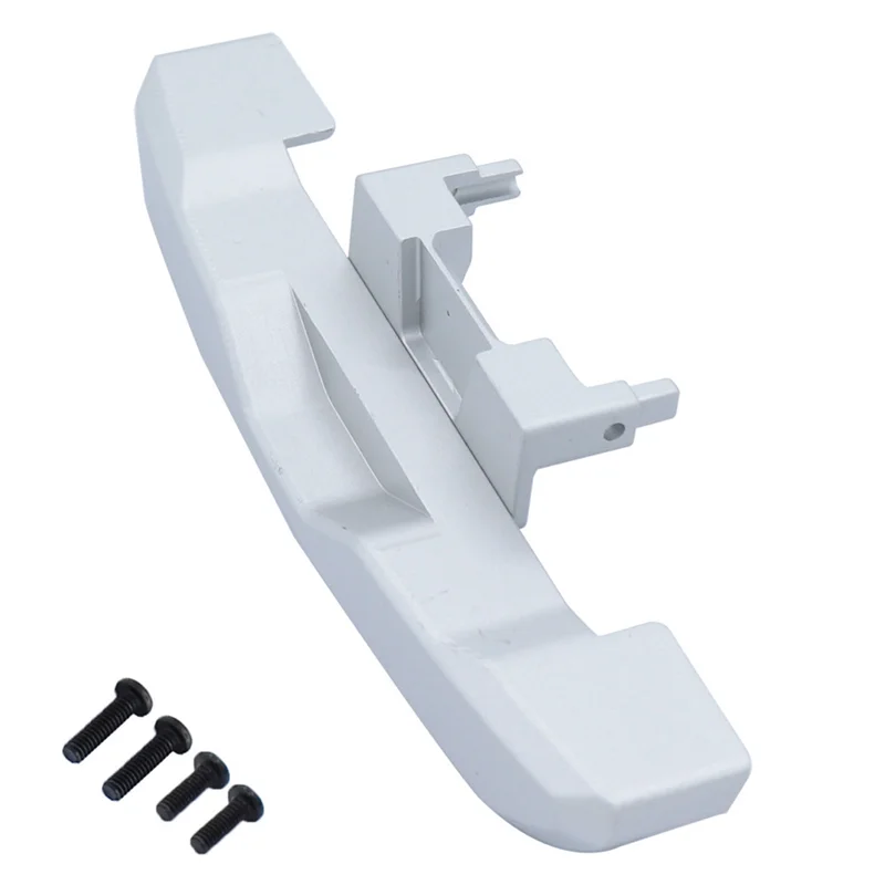 

A63T-For TRX4M Metal Rear Bumper 1/18 RC Crawler Car TRX4-M Bronco Upgrade Parts