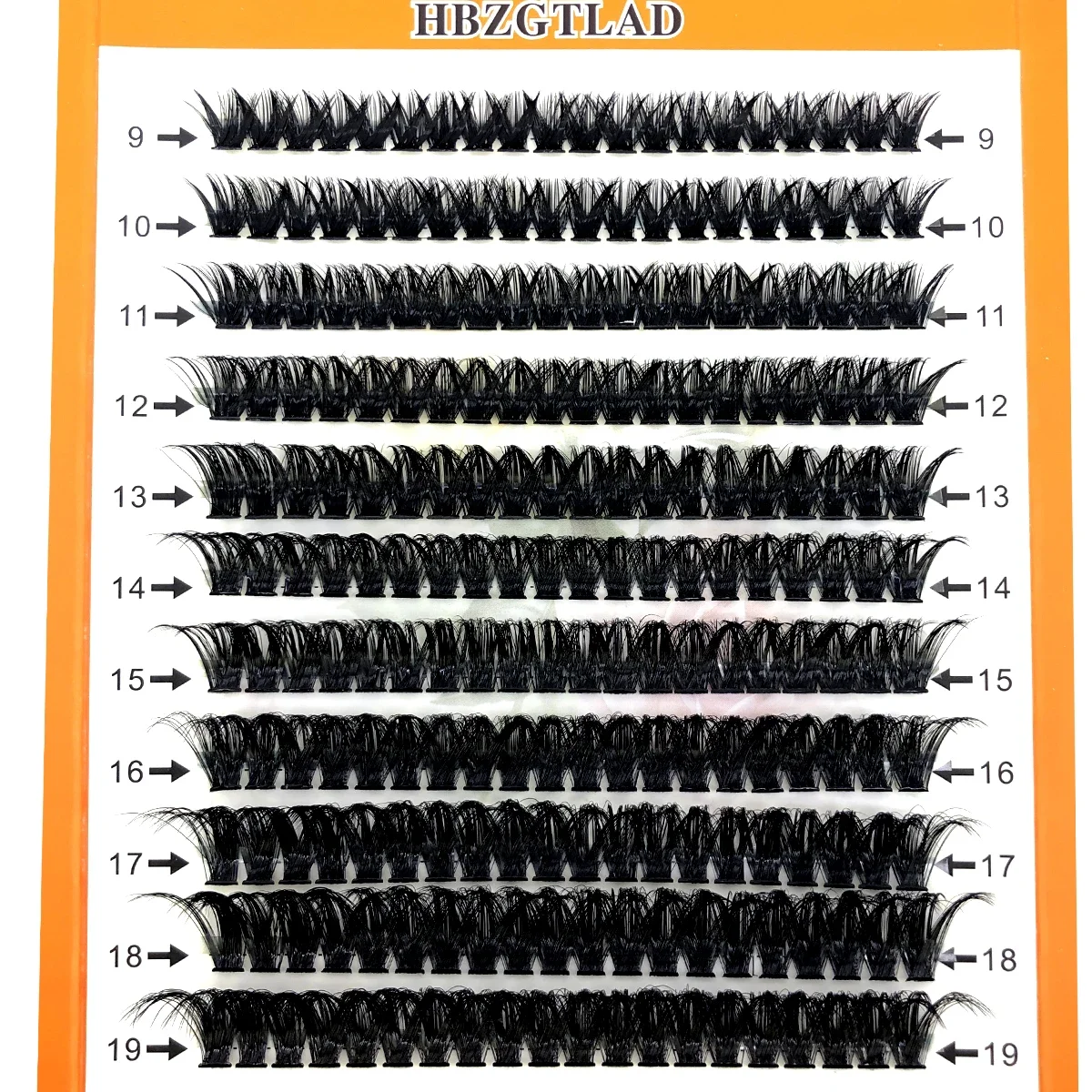 جديد العنقودية رمش تمديد 100/220 حزم 60D/80D النمط الطبيعي الرموش الفردية اليدوية رمش حزم ثلاثية الأبعاد المنك جلدة