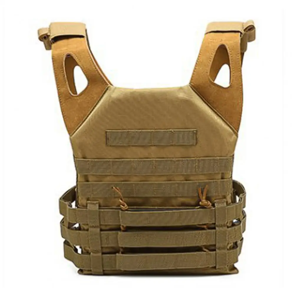 

Hunting Vest Adjustable Wear-resistant Ultra-Light Large Loading Capacity Molle Vest for Hiking