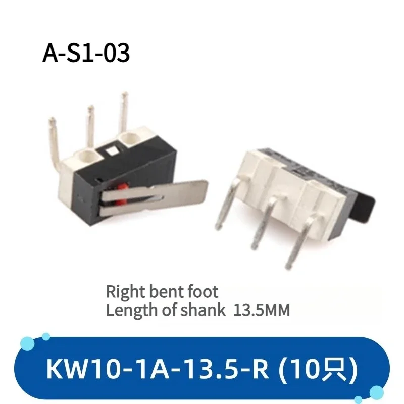 Picture 5: 10PCS  Small Inching Mouse Switch Micro Touch Handle Long Self Resetting Iron Sheet Tripod Key Travel Limit Switch