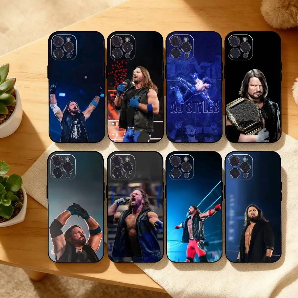 

Charismatic A-AJ S-Styles Phone Case For iPhone17,16,15,14,13,12,Plus,Pro Max, 5G Others Soft Black Cover