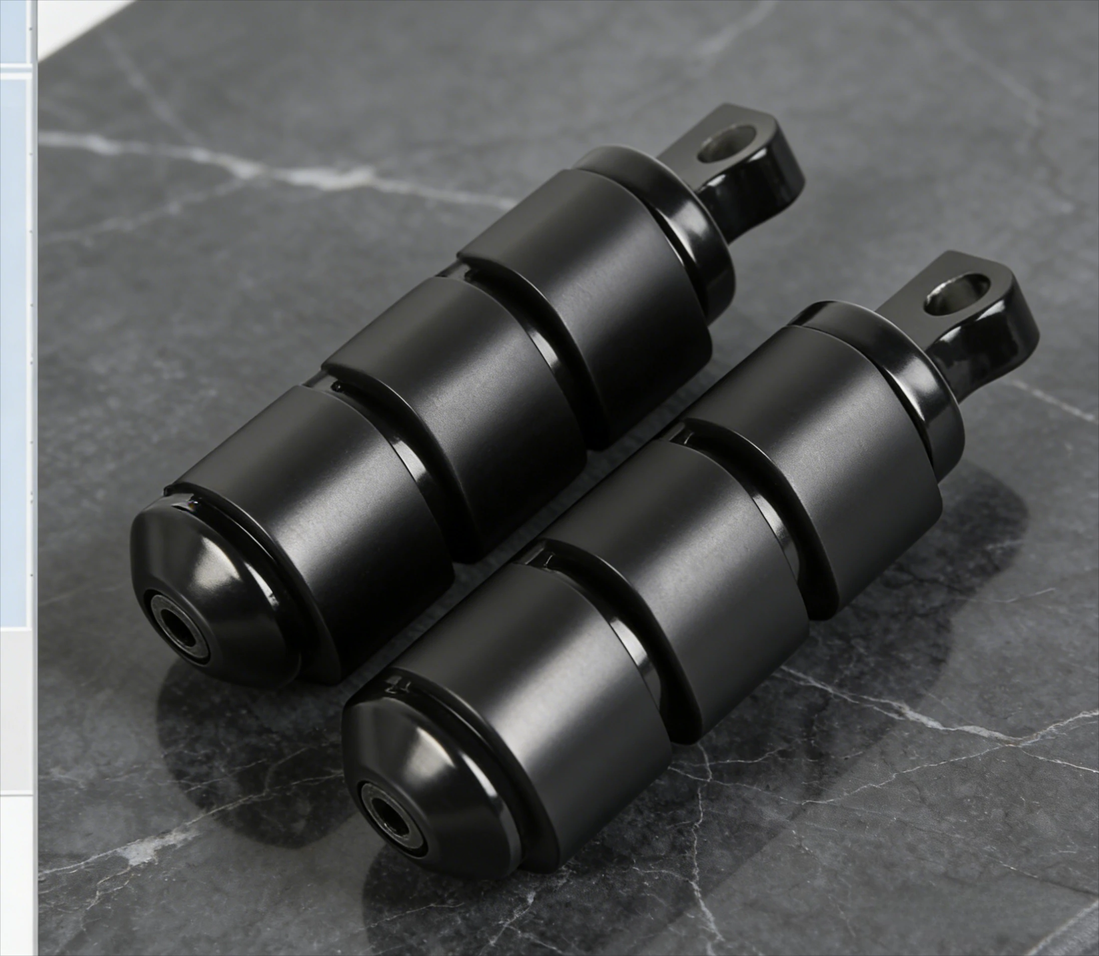 

Anti Vibration Rubber Skull Motorcycle Foot pegs & Supports Mounts Moto Foot Rest case for Harley Softail 2000 2001 2002-2006