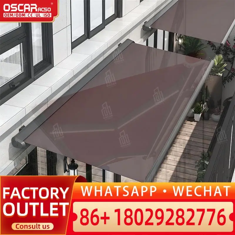 

Моторизованный выдвижной навес со складной крышей, алюминиевая полная кассета для наружного патио, сада, крыши автомобиля, водонепроницаемый солнцезащитный козырек Awni