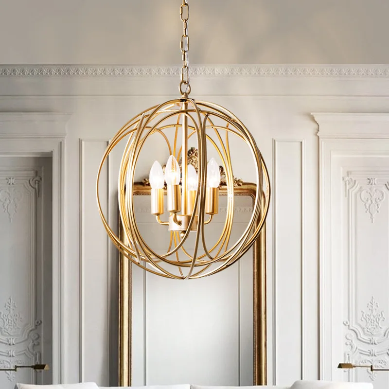 French Designer Style Restaurant/Coffee Shop Pendant Light Modern Simplicity Rotundity Ornaments Atmosphere Illumination Fixture