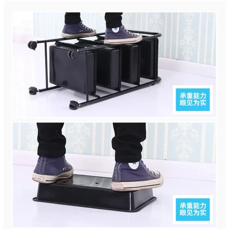 Multi-purpose Bar Organizer Trolley Cart Tool Wheels Salon Trolley Organizers Beauty Salon Tray Commercial Furniture 미용실 카트