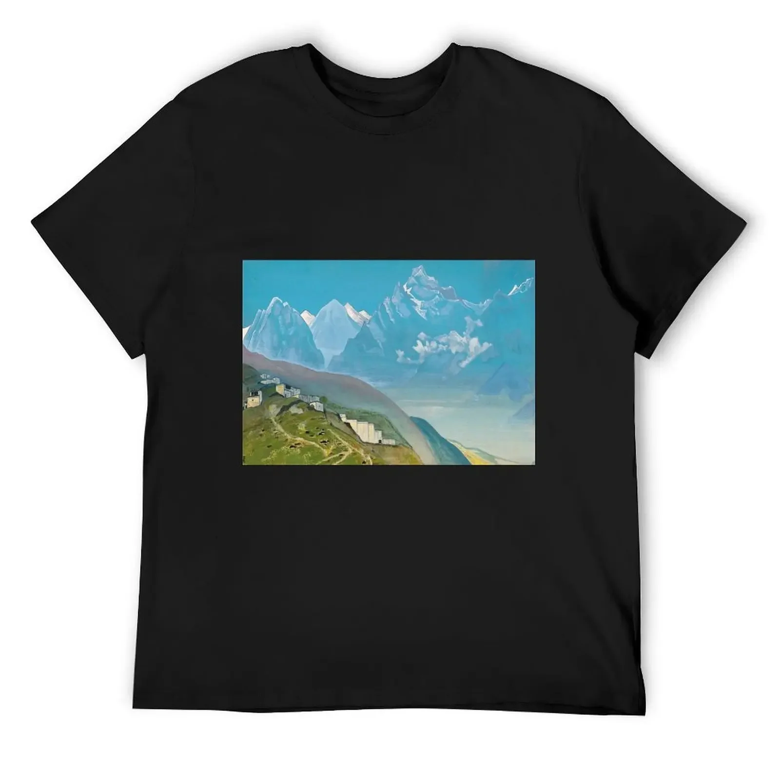 

Nicolas Roerich T-Shirt baggy shirts custom t shirt shirts graphic men workout shirt