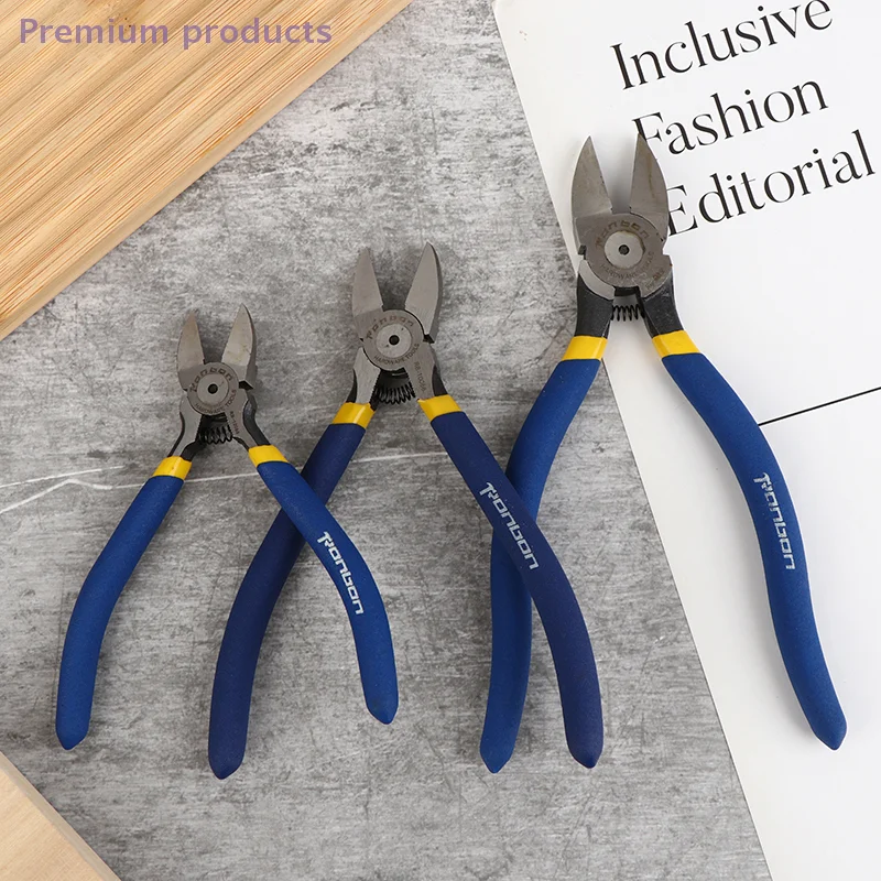 5/6/8 Inch Professional Cutting Pliers Wire  Side Cutter Cable Burrs Nipper Electricians DIY Repair Hand Tools