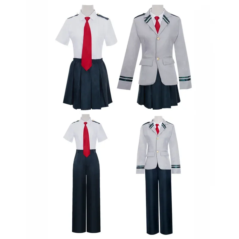 My Hero Academia Anime Midoriya Izuku Cosplay Costume Todoroki Shoto School Uniform Set Wig Suit Unisex Halloween Role Play