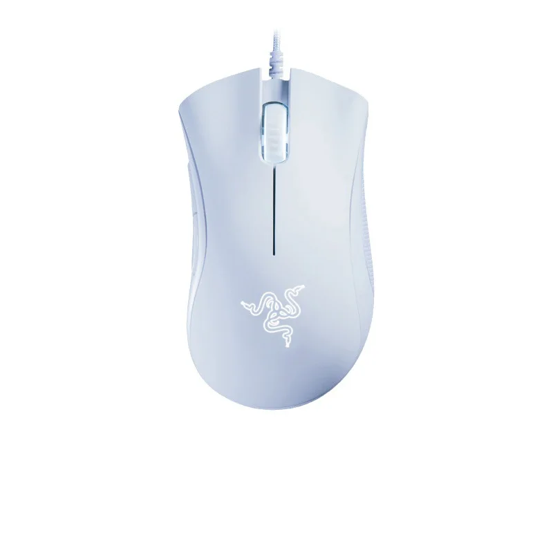 Purgatory Viper-ratón mecánico para videojuegos, Mouse mecánico con cable USB, edición estándar, color blanco