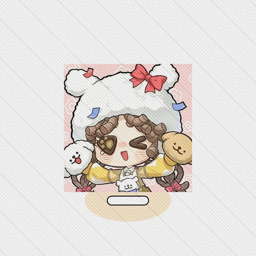 Hot Game Identity V Acrylic 10cm Stand Model Plate Keychain Figure Doctor Standing Sign Desktop Decor For Student Prize Gift view 3