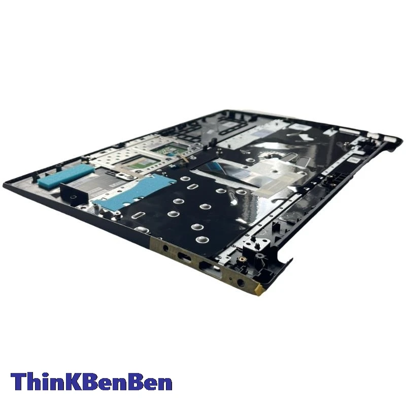 胡ハンガリー黒キーボード大文字パームレストシェルカバーレノボ Ideapad S340 15 15IWL 15IML 15API 15IIL 5CB0S18650